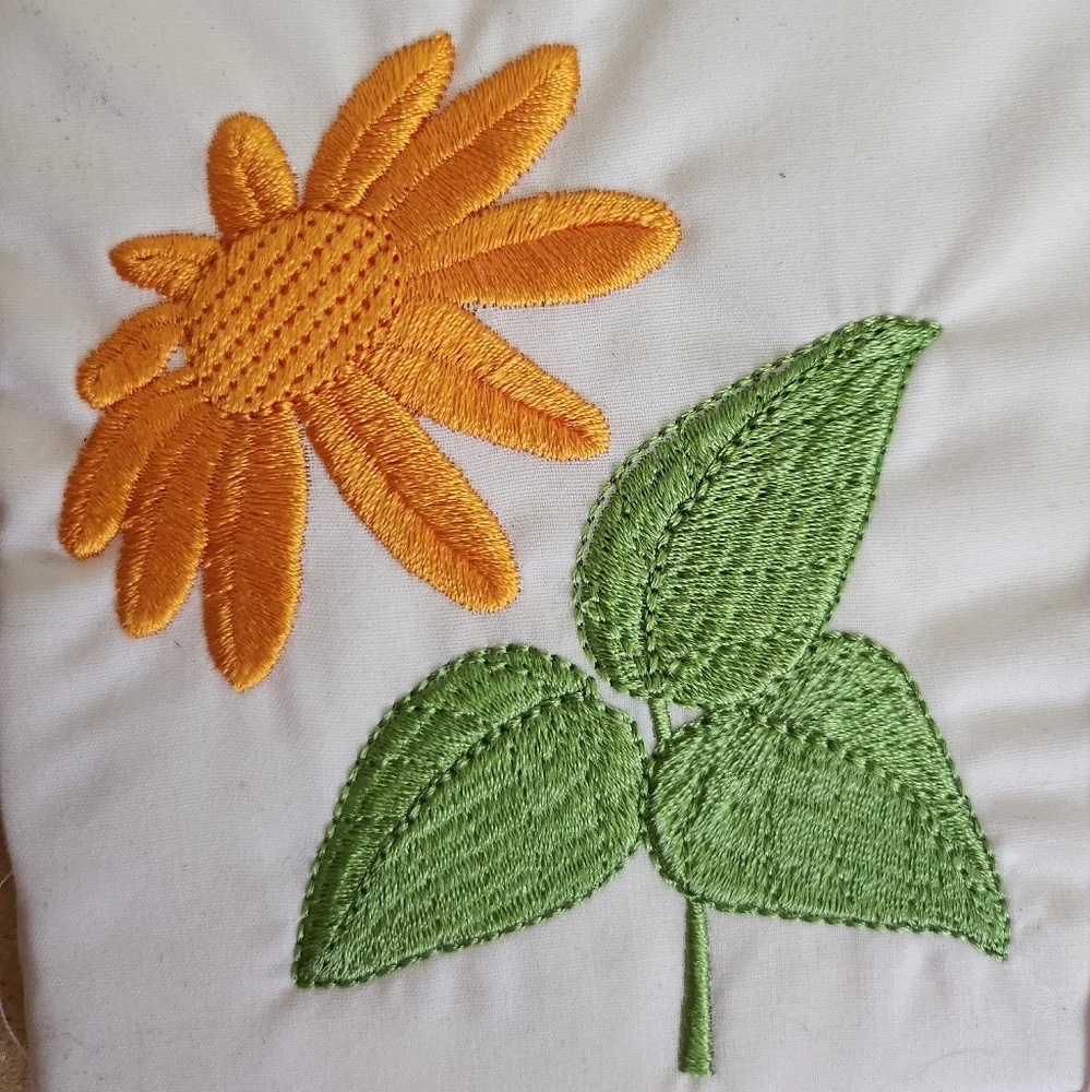 Hand Crafted embroidery flowers